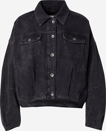 juoda DRYKORN Demisezoninė striukė 'BLAXTON': priekis