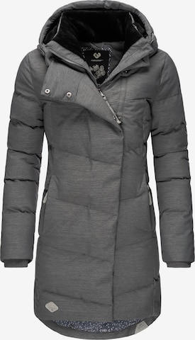 Ragwear Winter Coat 'Pavla' in Grey: front