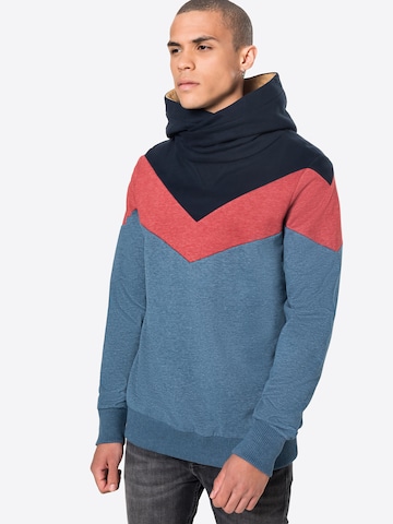 Sweat-shirt Fli Papigu en bleu : devant