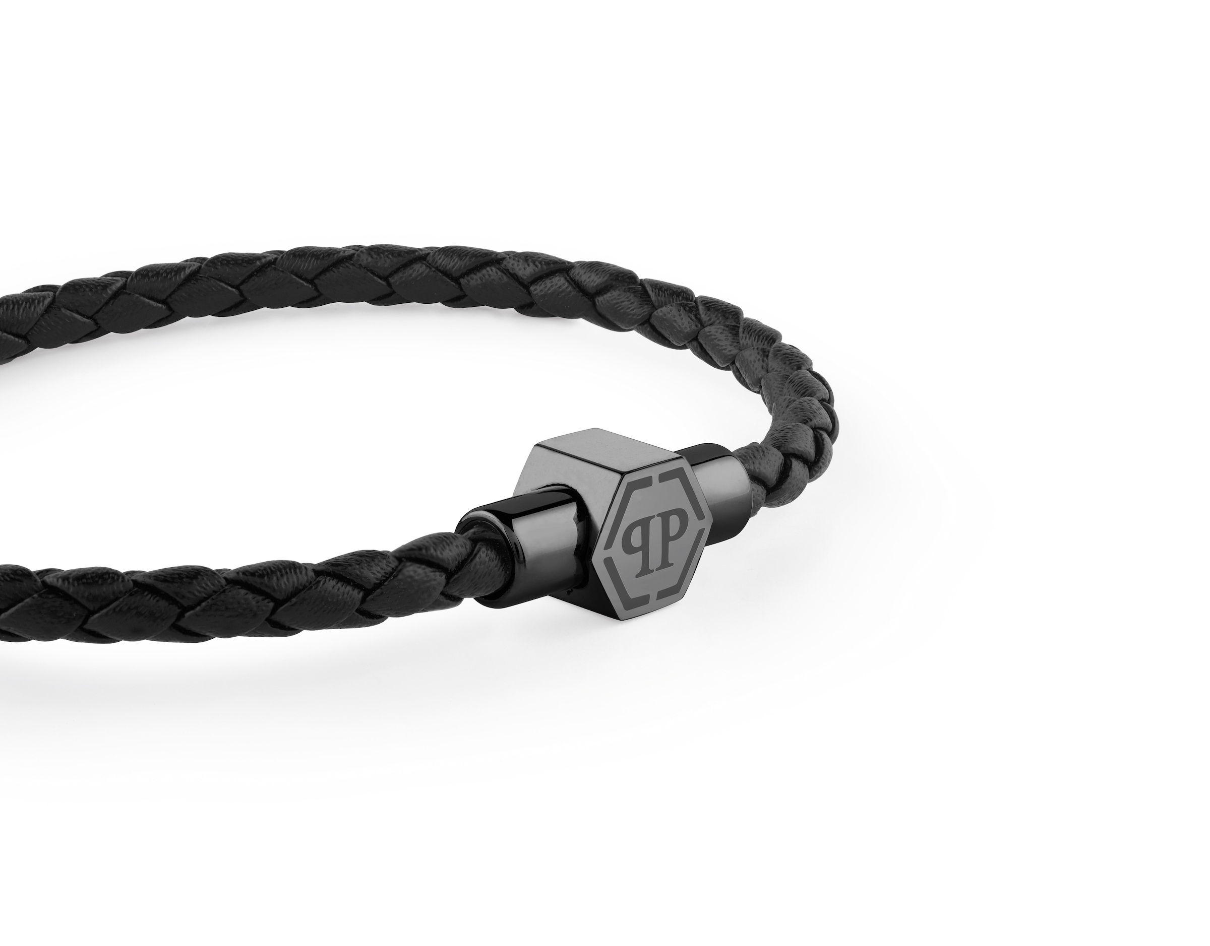 Braccialetto 'Enigma' di Philipp Plein Jewellery in grigio