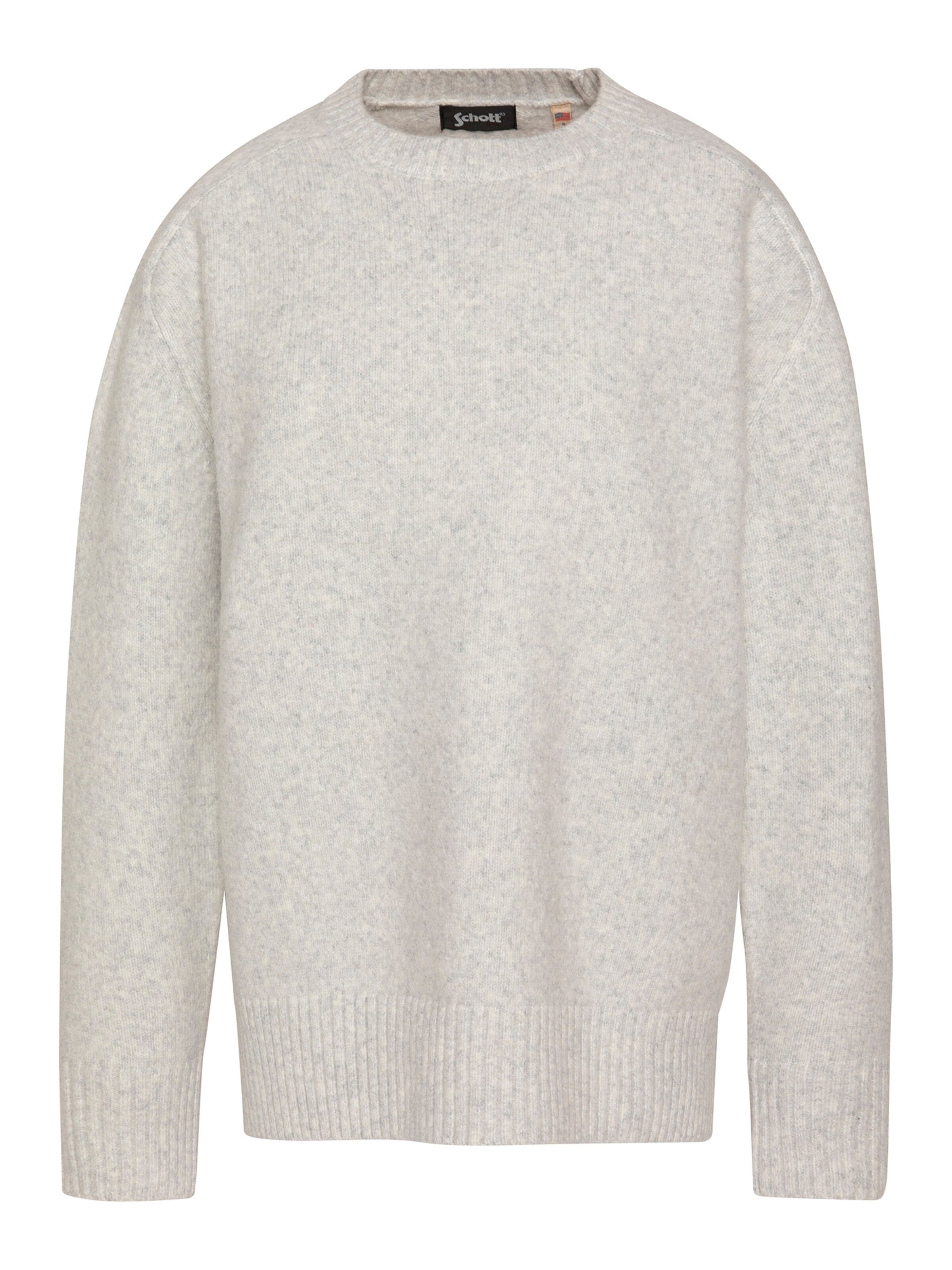 Pull-over Schott NYC en gris : devant