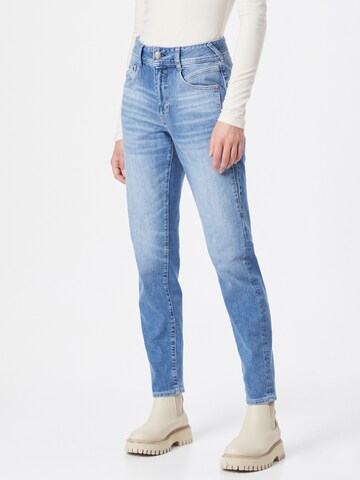 Herrlicher Tapered Jeans 'Gila' in Blauw: voorkant