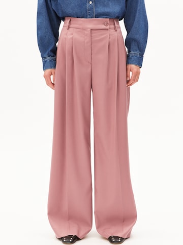 ARMEDANGELS Regular Broek in Lila: voorkant
