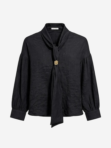 MixRay - Blusa 'Blusen' em preto: frente