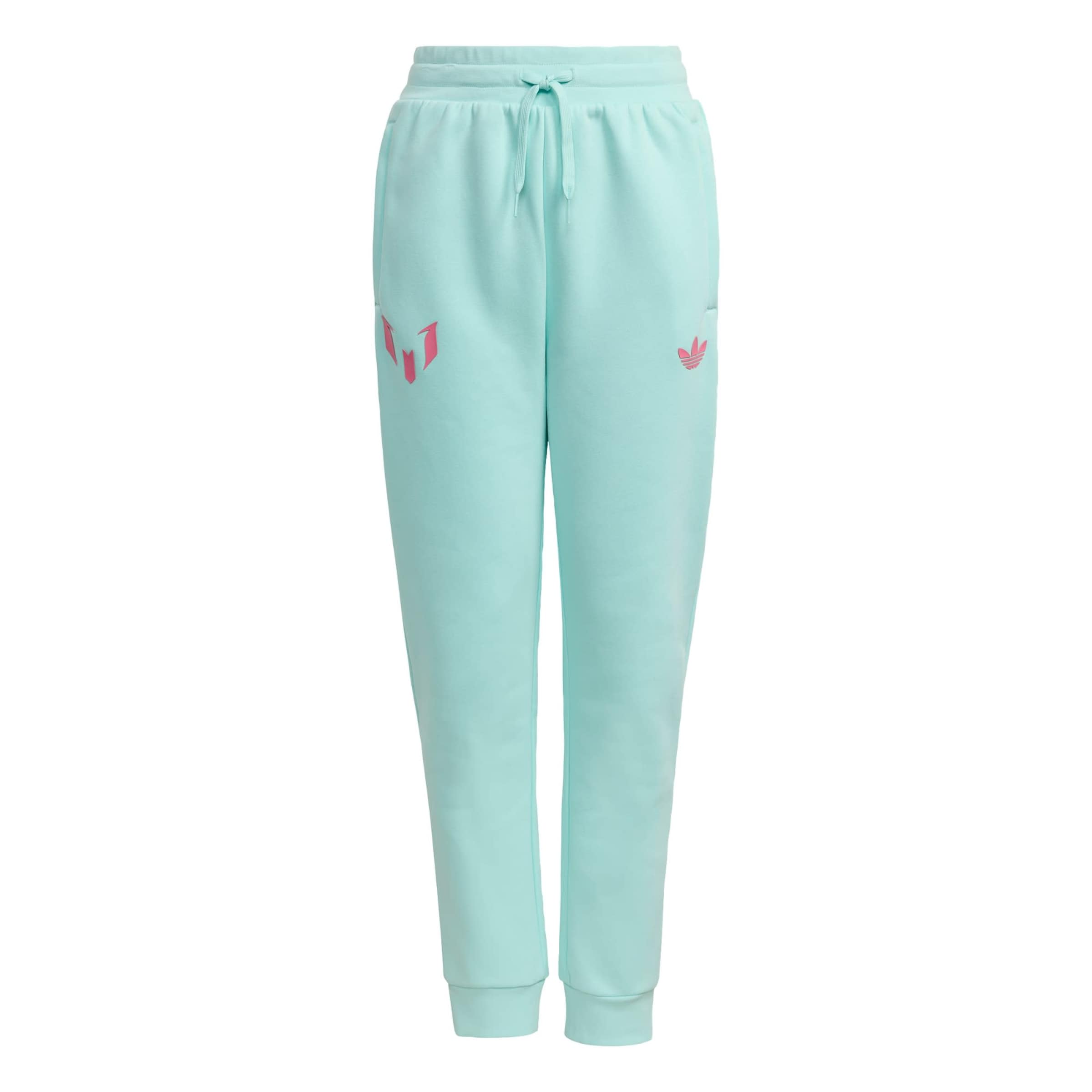 Effilé Pantalon 'Messi' ADIDAS ORIGINALS en bleu : devant