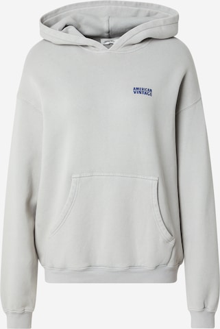 pilka AMERICAN VINTAGE Megztinis be užsegimo 'IZUBIRD': priekis