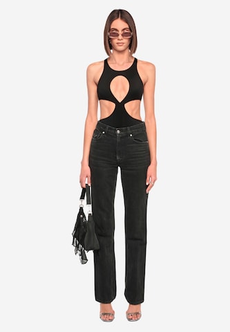 OW Collection Shirtbody 'Billie' i sort