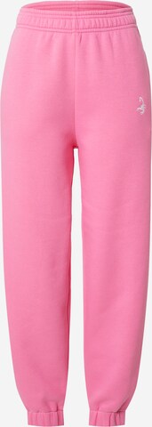 Pantalon 'Sarah' VIERVIER en rose : devant