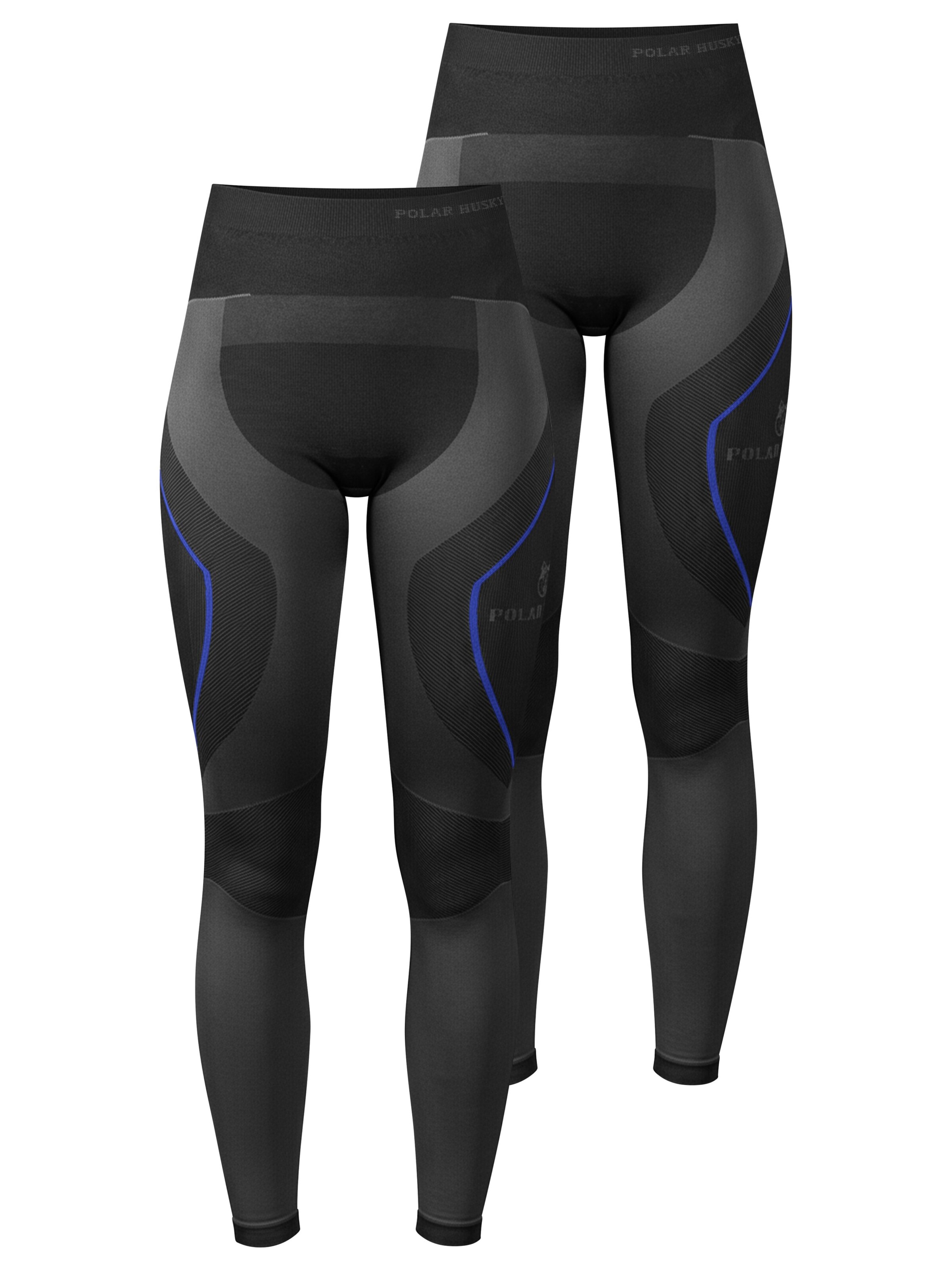 Sous-vêtements de sport normani en noir : devant