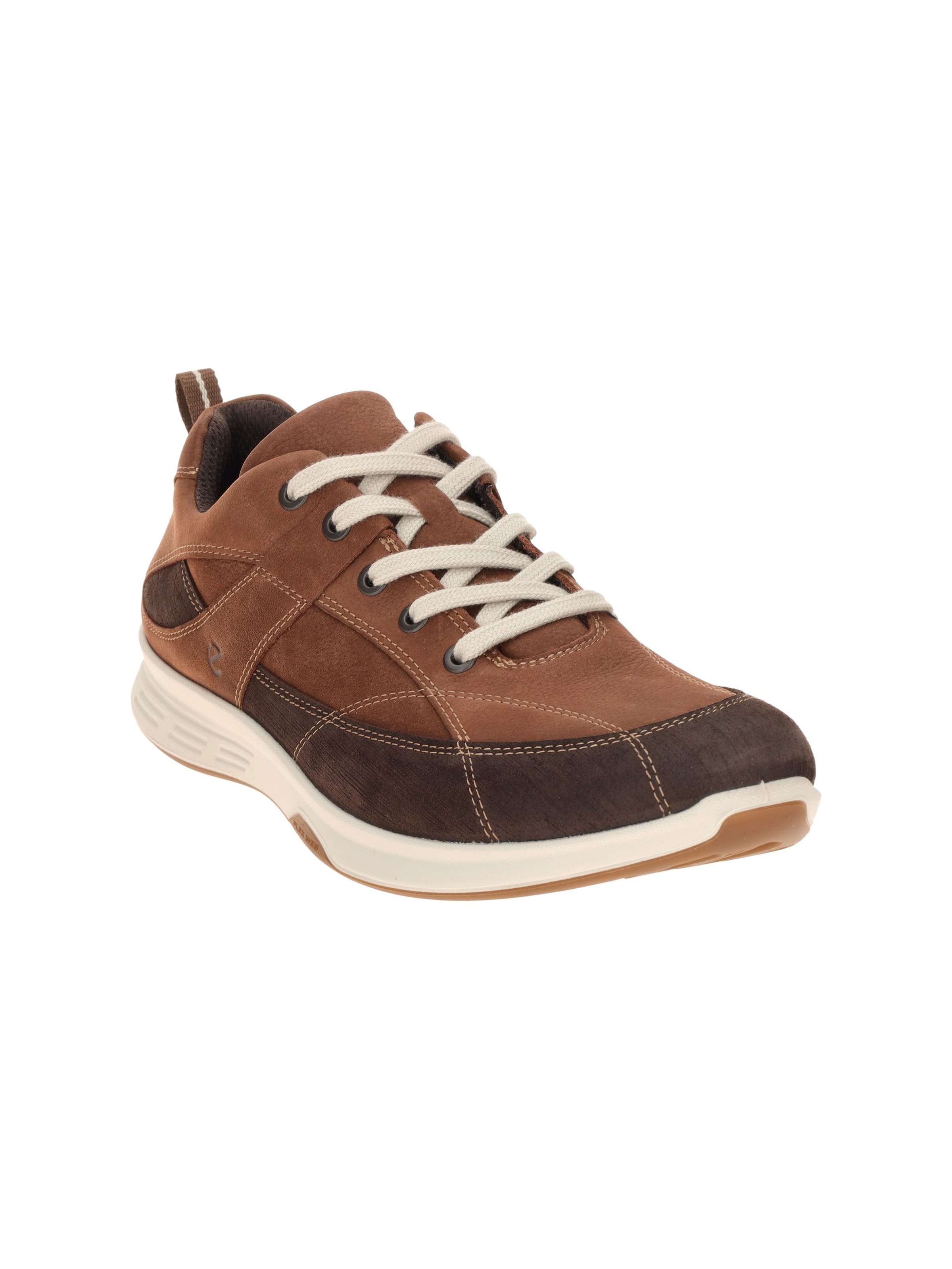 ECCO Lace-Up Shoes 'Ecco Exceed Schuhe Sneaker braun mocha Nubuck 870114' in Brown
