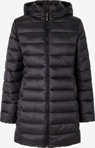 Pepe Jeans Wintermantel 'MADDIE' in Zwart: voorkant