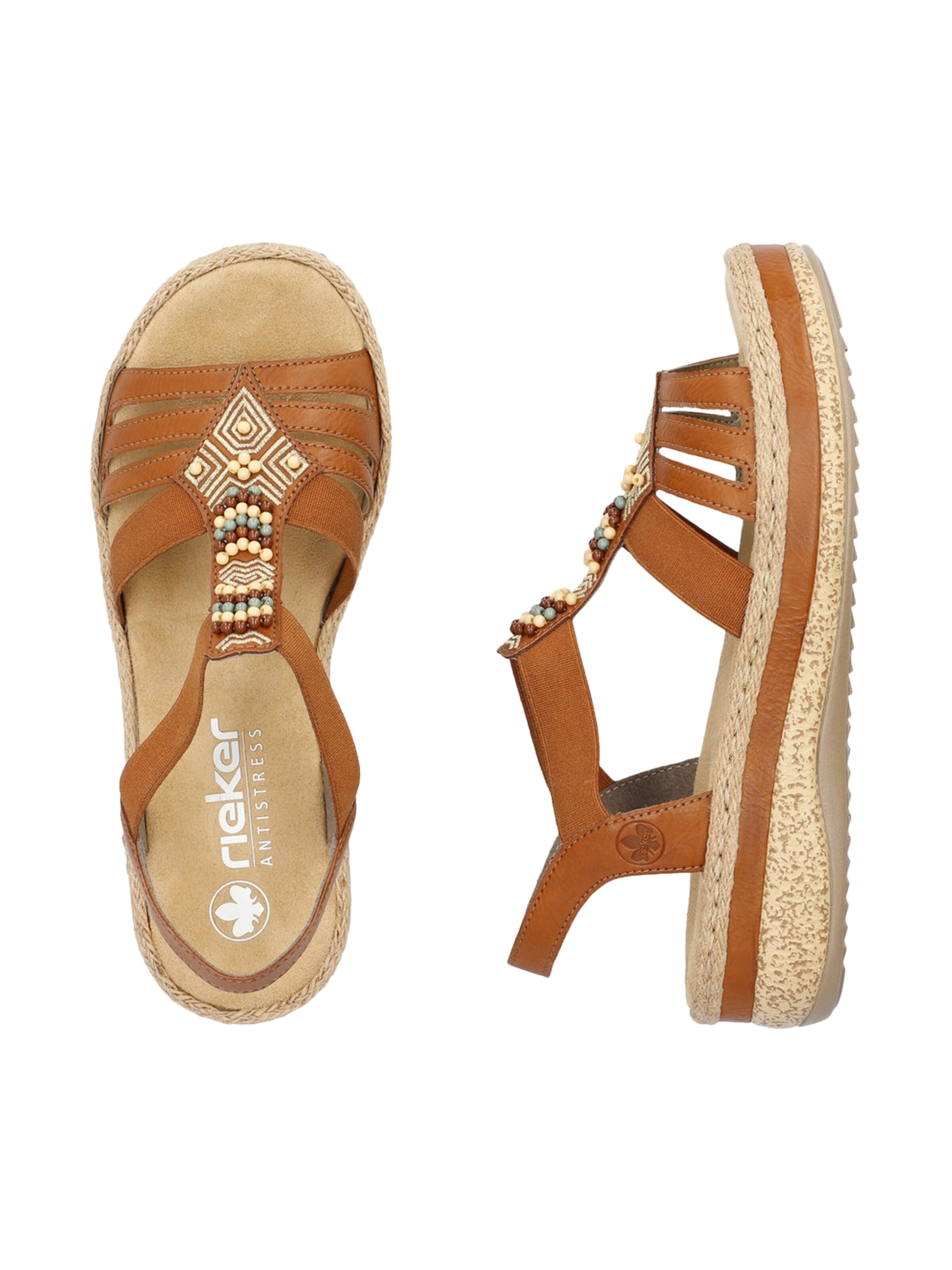 Sandalo di Rieker in marrone