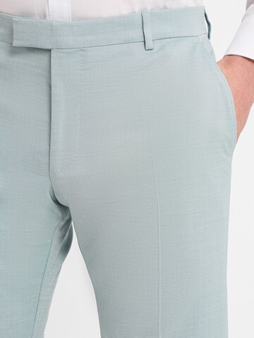 Coupe slim Pantalon à plis 'Blayr' JOOP! en vert