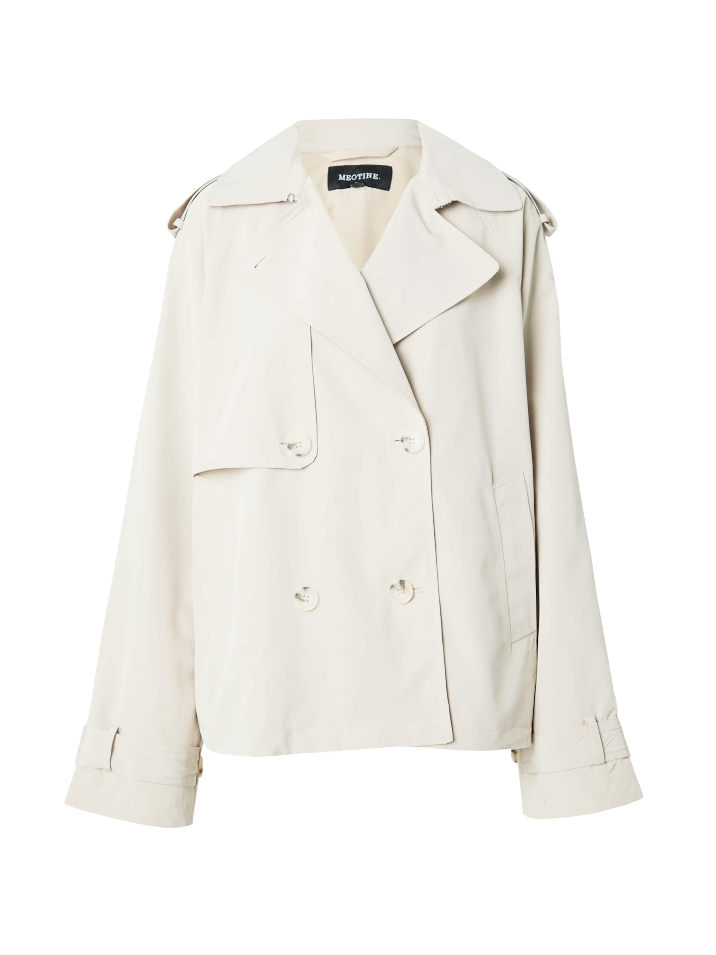 MEOTINE Overgangsfrakke 'CAROLINE' i beige: forside