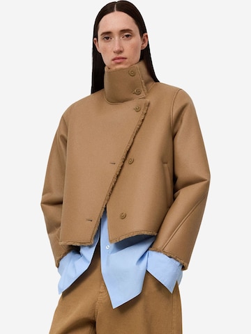 Adolfo Dominguez Übergangsmantel in Beige: Vorderseite