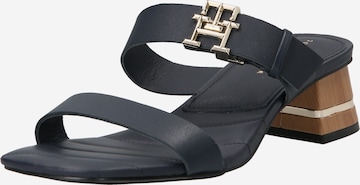 Mule TOMMY HILFIGER en bleu : devant