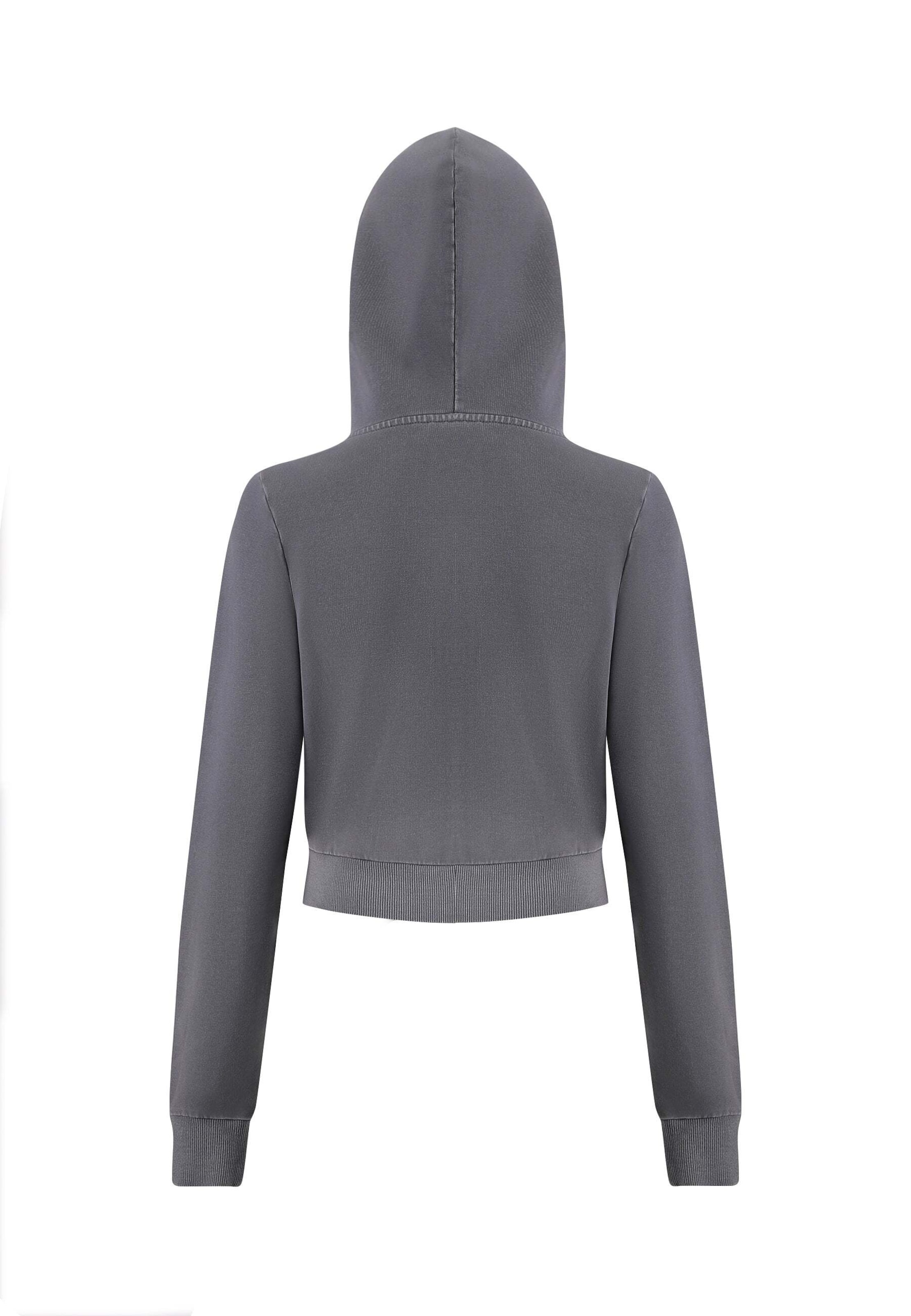 Ed Hardy Sweatjakke i grå