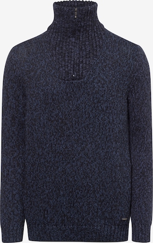 Ragman Pullover in Blau: Vorderseite