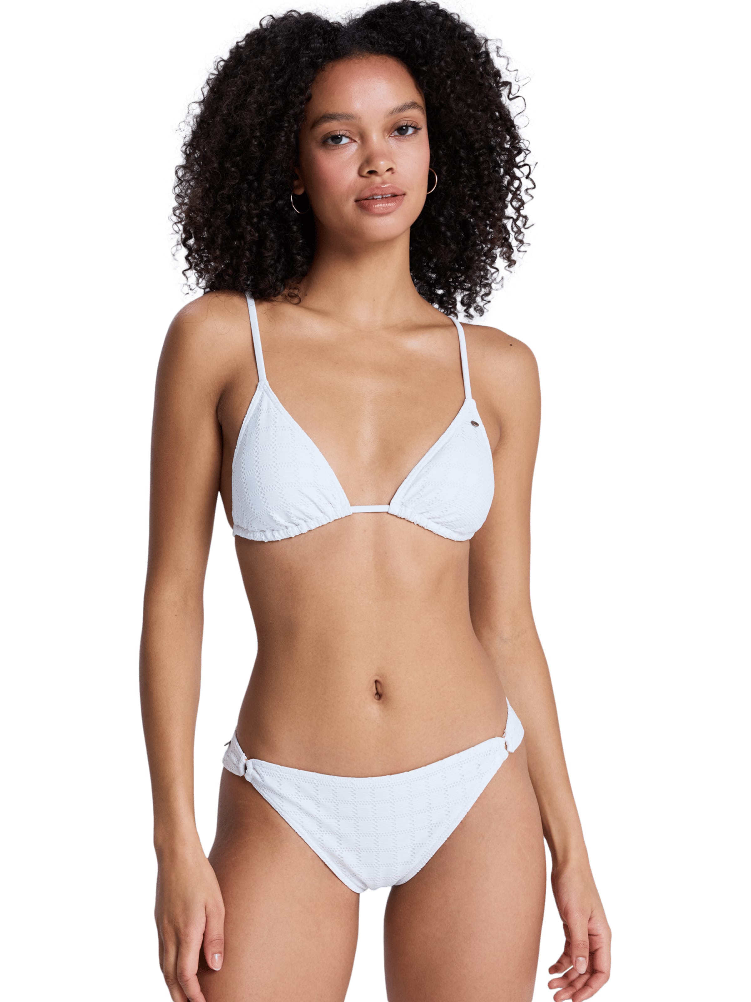ROXY Bikini 'Island' in Weiß: Vorderseite