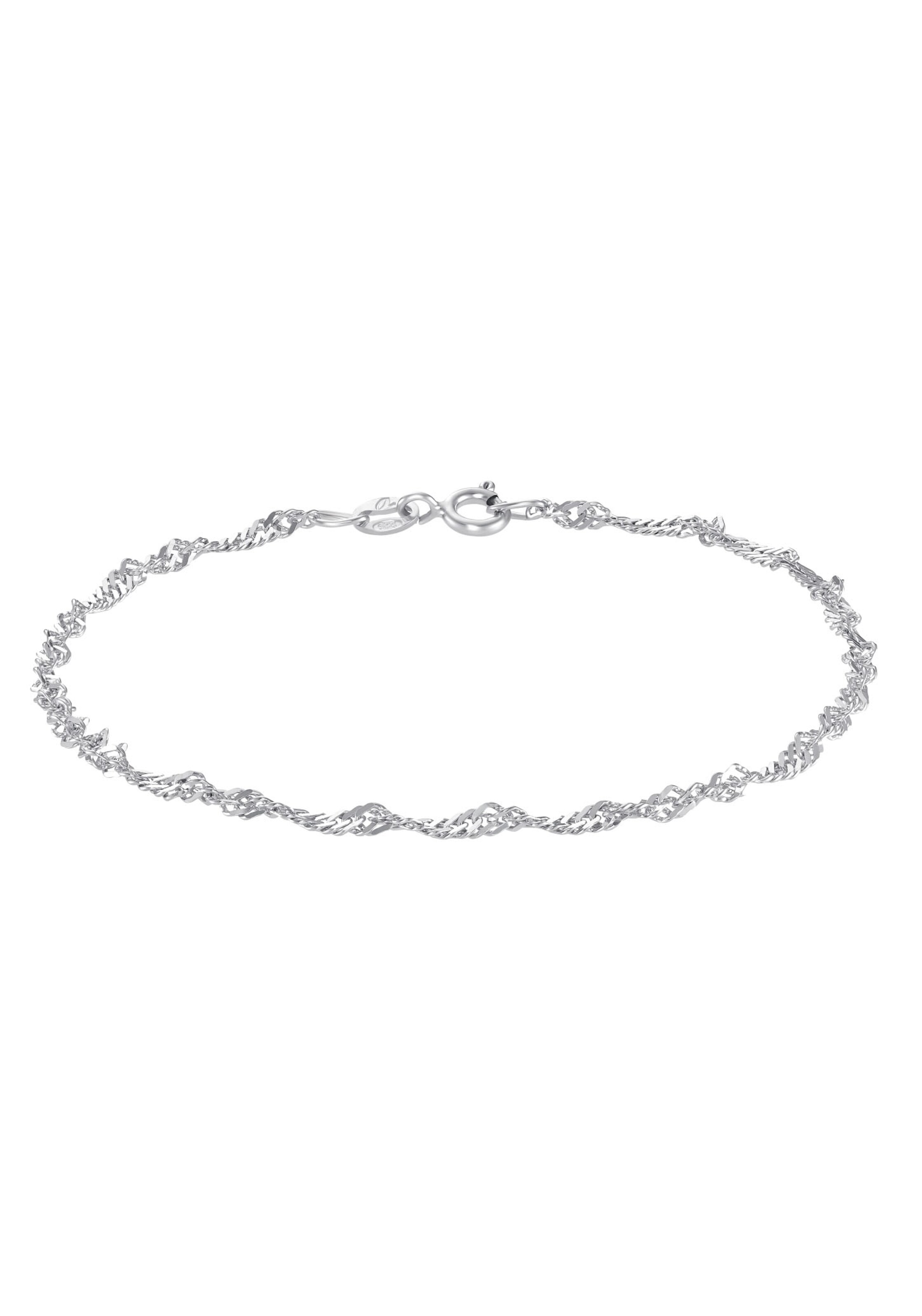 AMOR Bracelet in Silver: front