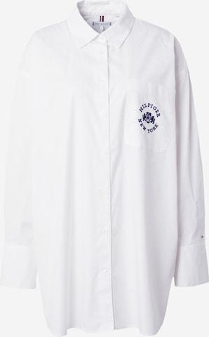 TOMMY HILFIGER Blouse 'VARSITY' in White: front