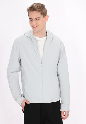 Mo ATHLSR Fleece jacket in Blue: front