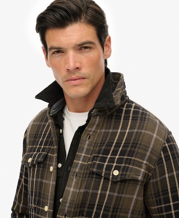 Superdry & Co Regular fit Button Up Shirt in Green