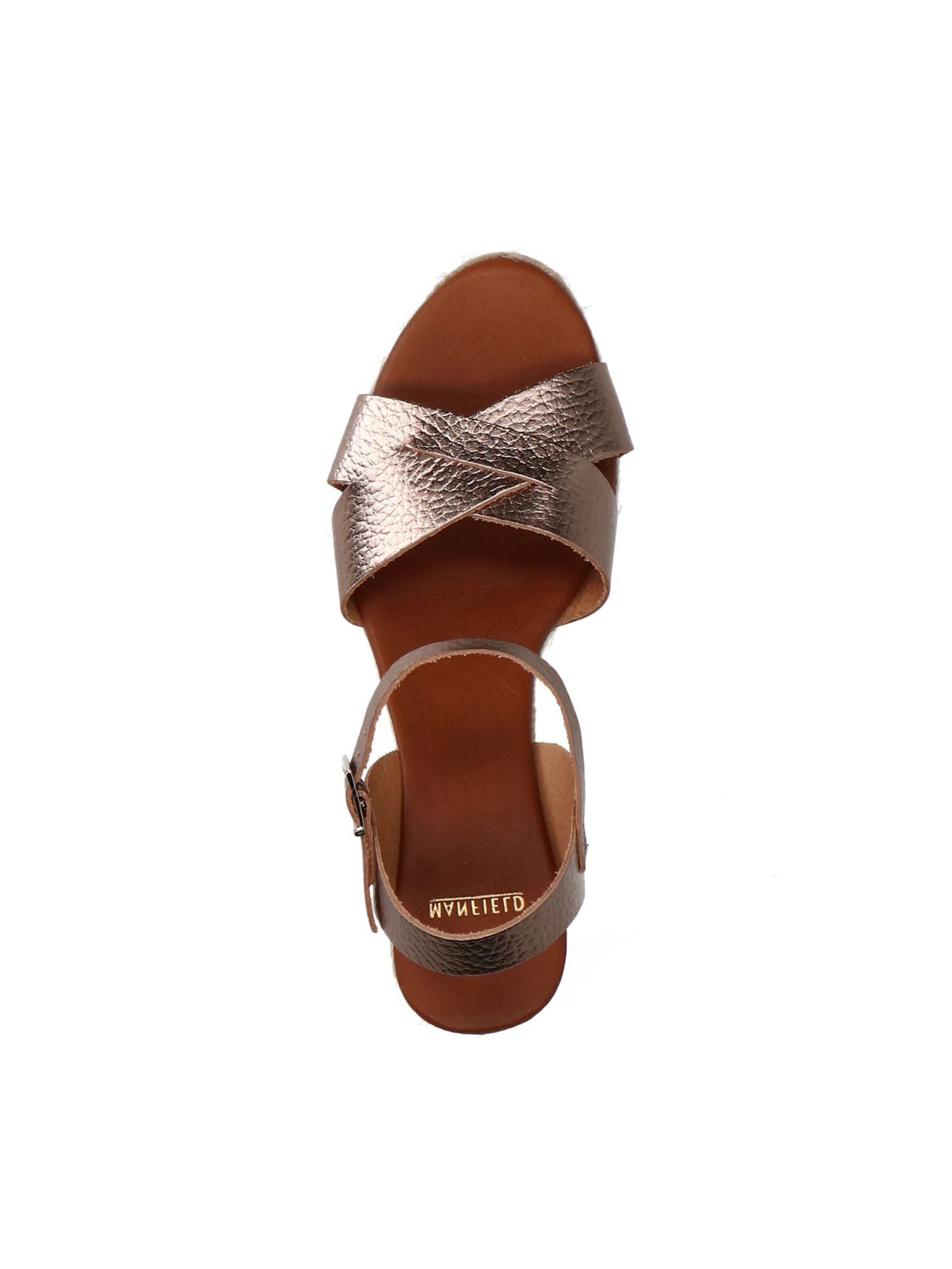 MANFIELD Sandals in Brown