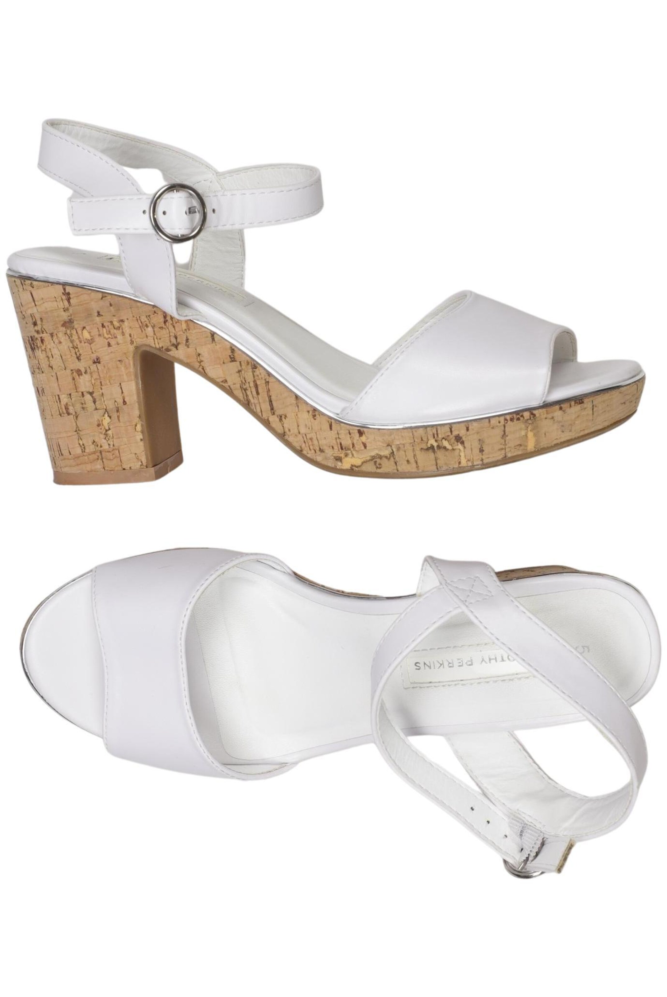 Dorothy Perkins Sandalen 38 in Weiß: Vorderseite