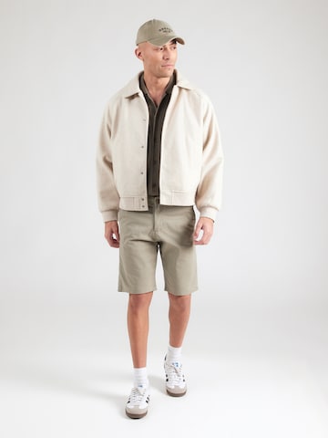 JACK & JONES regular Lærredsbukser 'JJIBowie' i grå