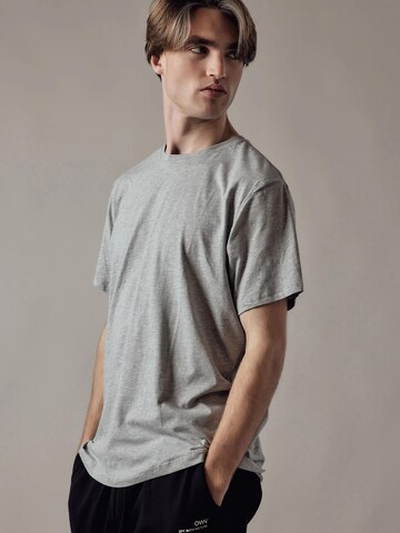 Chemise folklorique 'T-Shirt Girocollo Blu e Grigio Chiaro Melange - Set da 2' OWN Off With Nature en bleu