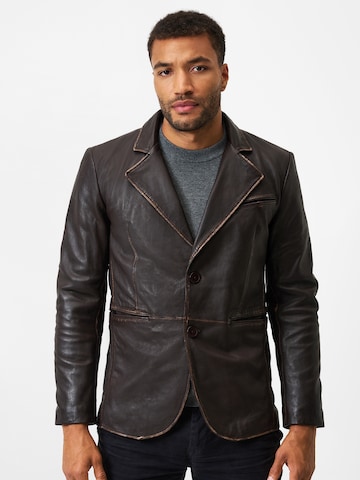 RICANO Jacke 'Ricardo' in Braun: Vorderseite