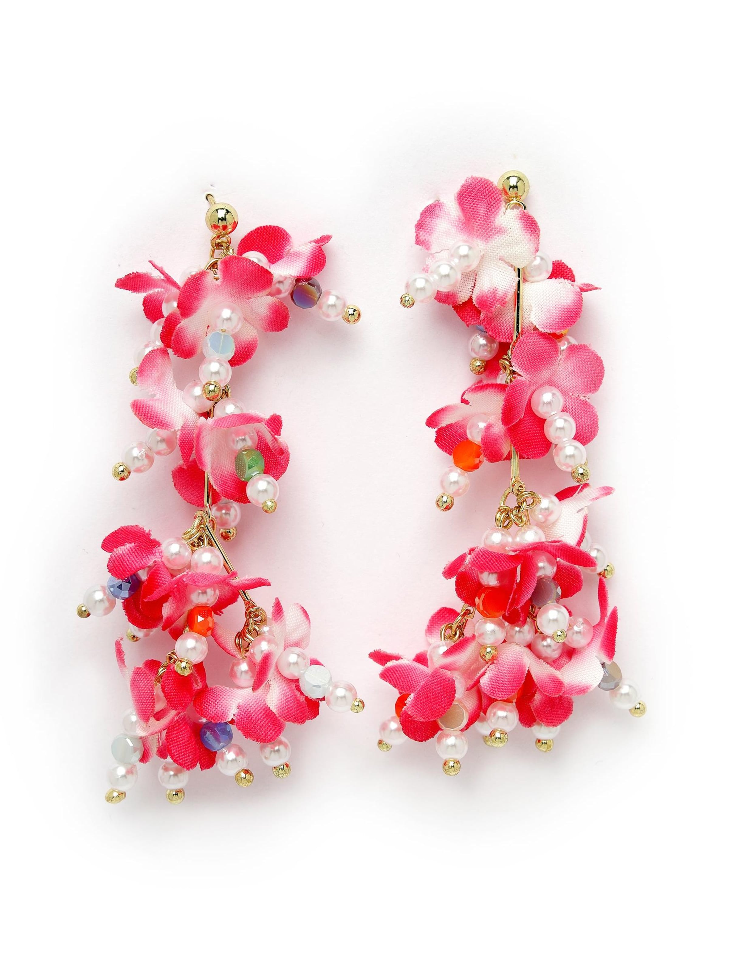 AVANT-GARDE PARIS Earrings 'Kristinana' in Pink: front