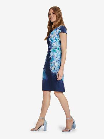 Vera Mont Sheath Dress in Blue