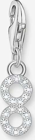 Thomas Sabo Pendant 'Zahl 8' in Silver: front