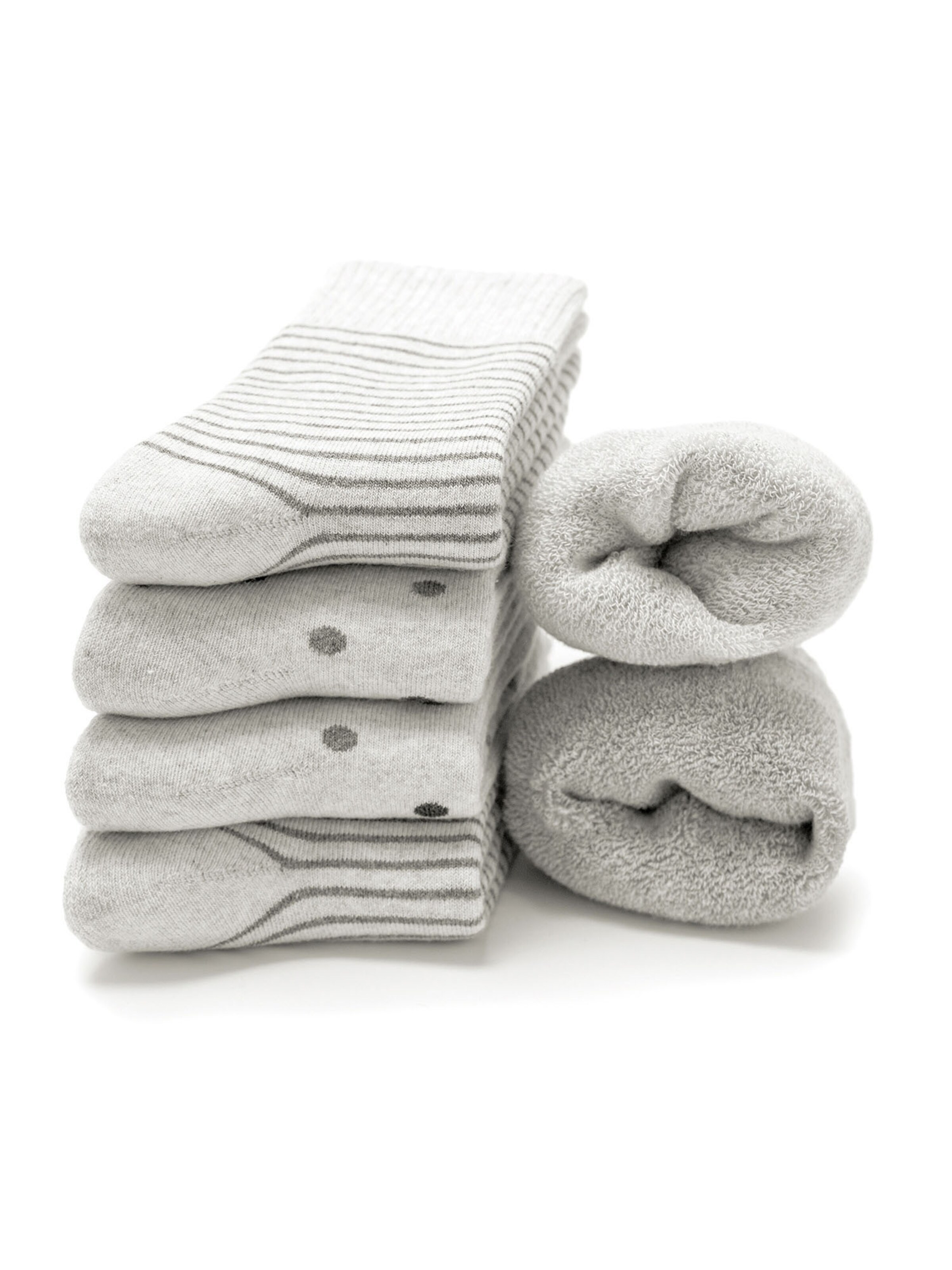 Calzino 'Smilla' di Occulto in bianco: frontale