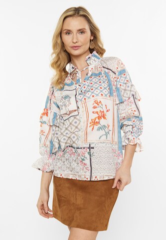 usha FESTIVAL Bluse in Mischfarben: Vorderseite