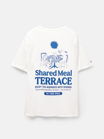 T-shirt Pull&Bear en gris
