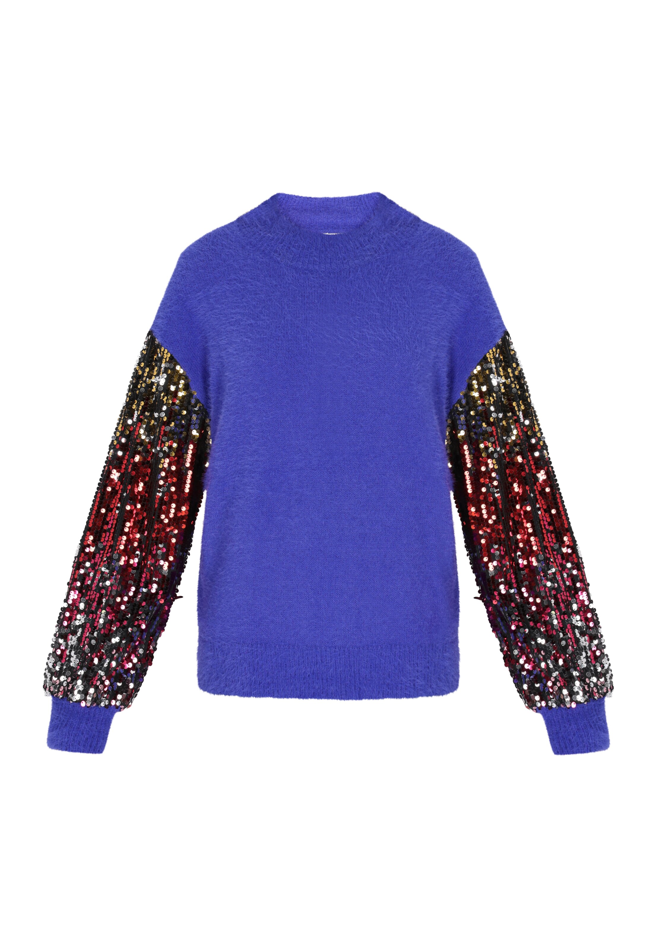 IZIA - Pullover em azul: frente