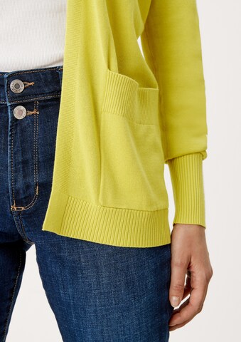 Cardigan s.Oliver en jaune