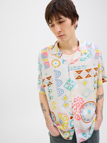 JACK & JONES Comfort fit Overhemd in Wit