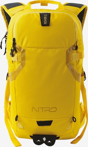 NitroBags Backpack 'Adventure Rover' in Yellow: front
