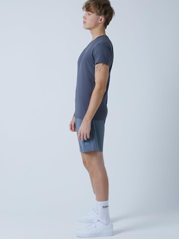 SPORTKIND Regular Workout Pants 'Shorts regular' in Grey