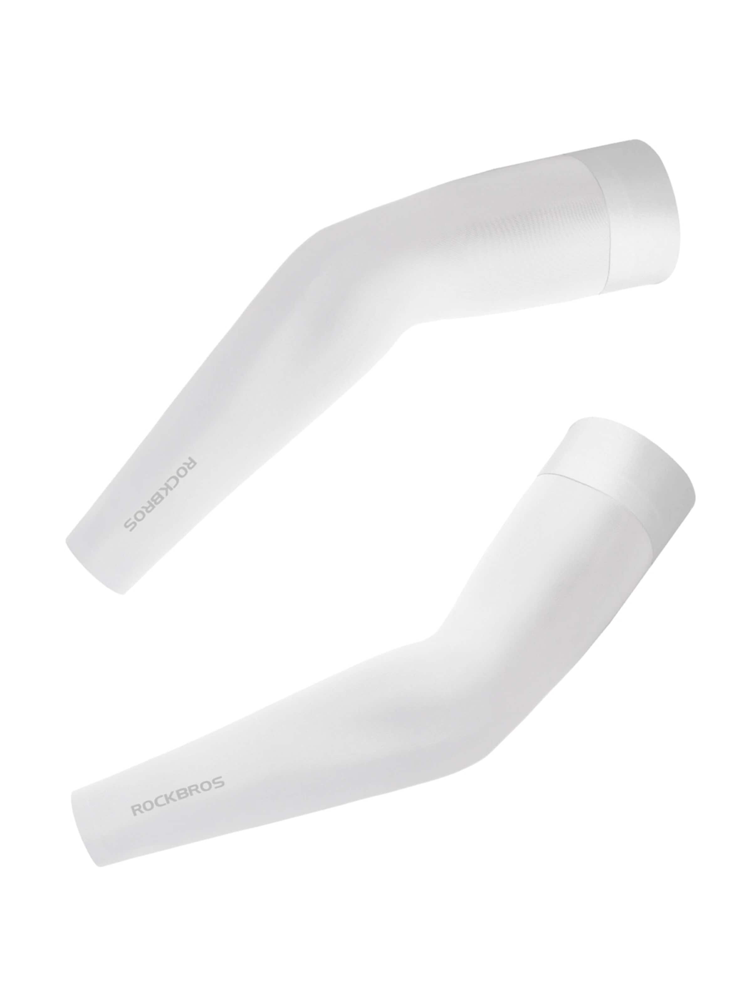 ROCKBROS Arm Warmer 'Armstulpen UV-Schutz' in 40 cm in White, Item view