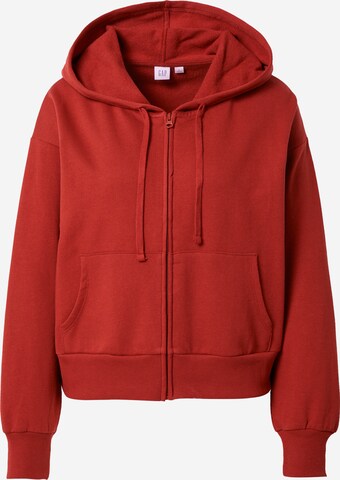 GAP Sweatjacke in Rot: predná strana