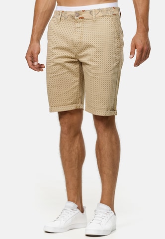 INDICODE JEANS Regular Chino 'Herrera' in Beige