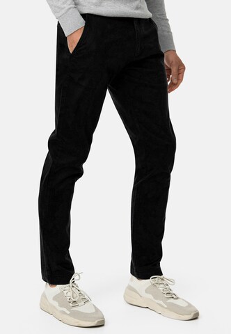 INDICODE JEANS Regular Chino trousers in Black