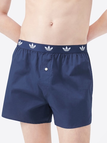 ADIDAS ORIGINALS Boxer shorts ' Comfort Cotton Woven ' in Blue: front