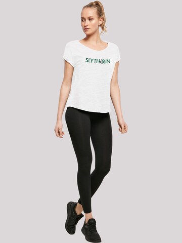 F4NT4STIC Shirt 'Harry Potter Slytherin' in White