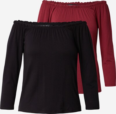 Dorothy Perkins Skjorte i rød / sort, Produktvisning